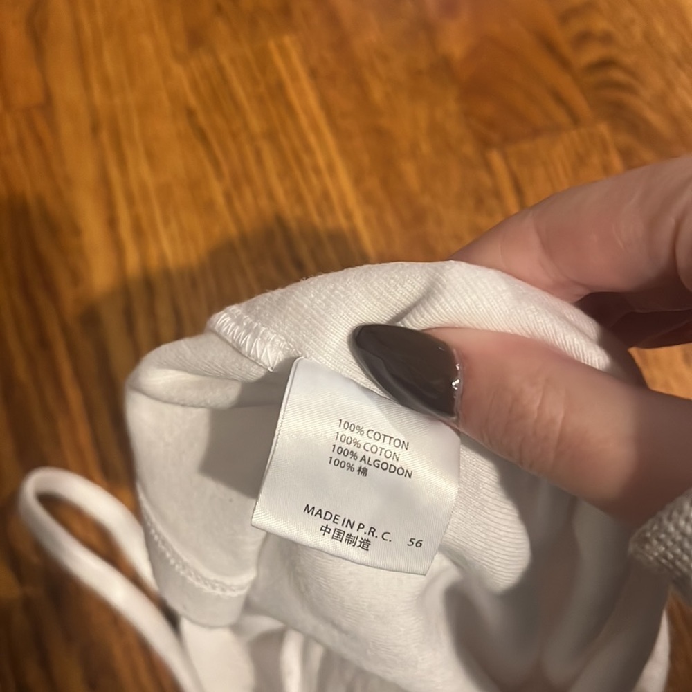 Brandy Melville Woman’s White Butterfly Tank - Picture 4 of 4
